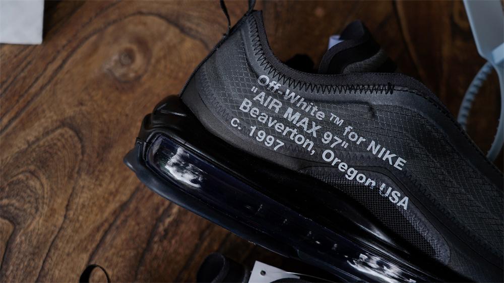 PK GOD Nike Air Max 97 Off-White Black RETAIL MATERIALS READY TO SHIP